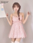 ピンク　モデル：三上悠亜　身長：159cm　着用サイズ：Sサイズ
