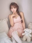 ピンク　モデル：三上悠亜　身長：159cm　着用サイズ：Sサイズ