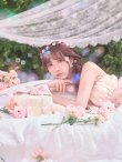 ピンク　モデル：三上悠亜　身長：159cm　着用サイズ：Sサイズ