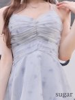 ブルー　モデル：天海りこ　身長：156cm　着用サイズ：Sサイズ