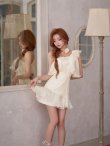 アイボリー　モデル：まみ　身長：161cm　着用サイズ：Sサイズ