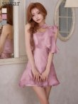 ピンク　モデル：まみ　身長：161cm　着用サイズ：Sサイズ