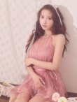 ピンク　モデル：三上悠亜　身長：159cm　着用サイズ：Sサイズ