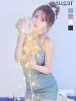 ブルー　モデル：三上悠亜　身長：159cm　着用サイズ：Sサイズ