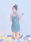 ブルー　モデル：三上悠亜　身長：159cm　着用サイズ：Sサイズ