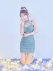 ブルー　モデル：三上悠亜　身長：159cm　着用サイズ：Sサイズ