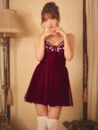 ワインレッド　モデル：三上悠亜　身長：159cm　着用サイズ：Sサイズ