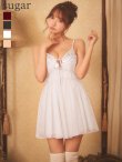 ホワイト　モデル：三上悠亜　身長：159cm　着用サイズ：Sサイズ