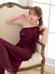 ワインレッド　モデル：ゆめ　身長：160cm　着用サイズ：Sサイズ　