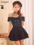 ネイビー×ブラック　モデル：ひめか　身長：153cm　着用サイズ：Sサイズ