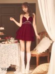 ワインレッド　モデル：三上悠亜　身長：159cm　着用サイズ：Sサイズ