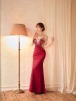 レッド　モデル：ゆめ　身長：160cm　着用サイズ：Sサイズ