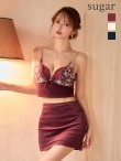 ワインレッド　モデル：ゆめ　身長：160cm　着用サイズ：Sサイズ