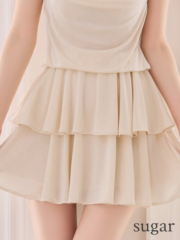 アイボリー　モデル：ゆめ　身長：160cm　着用サイズ：Sサイズ