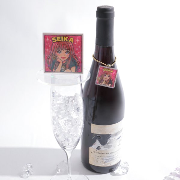 画像1: オリジナルグラスアクリルスタンド (1)