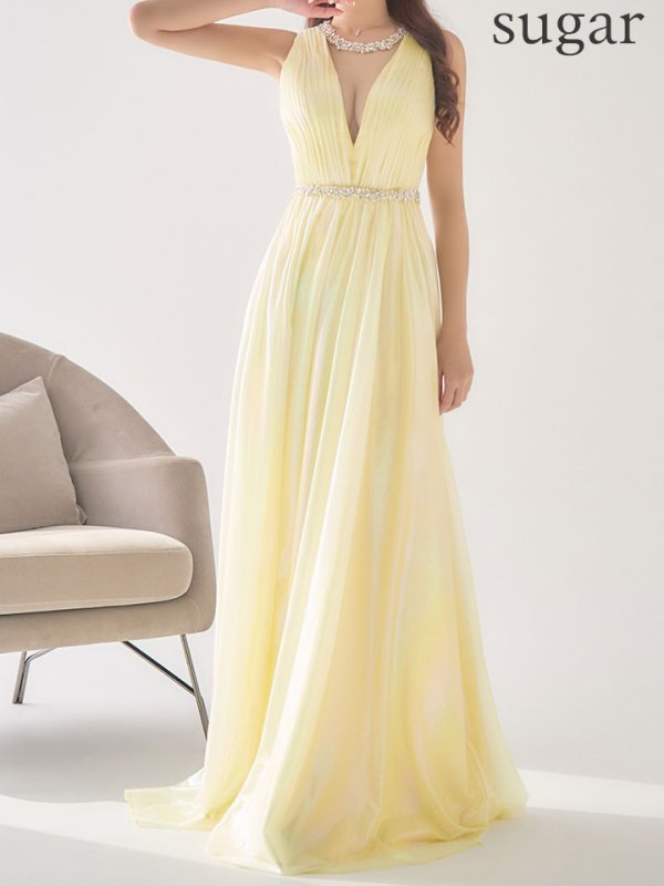 イエロー モデル：りな　身長：160cm　着用サイズ：Sサイズ