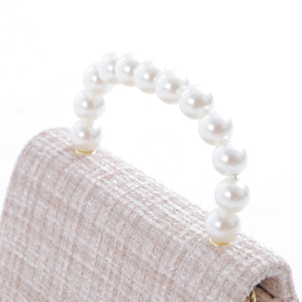 画像6: ツイード/パール/ハンドバック【バッグ】【Fサイズ/3カラー】[OF04] (6)