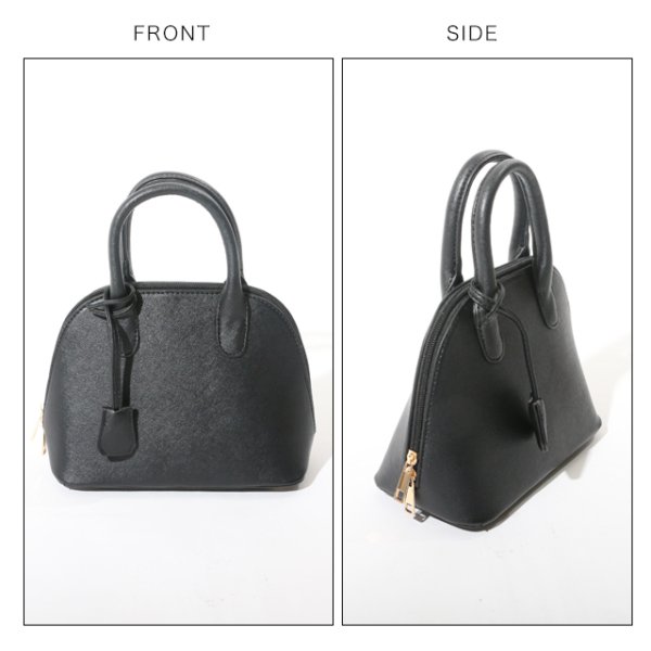 画像3: ハーフラウンドミニバッグ【Fサイズ/3カラー】[OF03] B19071HW (3)