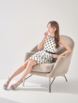 ホワイト モデル：りな　身長：160cm　着用サイズ：Sサイズ