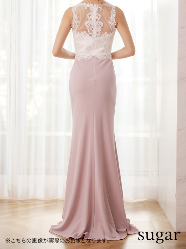 画像6: 【Lip line/リップライン】刺繍/スリット/ロング/ロングドレス /キャバドレス long[HC03] (6)