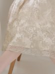 画像8: Lサイズあり【DEA. by ROBE de FLEURS/ディアバイローブドフルール】2WAY襟付き/ レース/ ノースリーブ/ クラシック/ ワンピース/ ひざ丈/ ミディアム/ キャバドレス[OF2] (8)