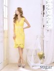 画像8: 門りょうちゃん着用☆XS〜Lサイズあり【DEA. by ROBE de FLEURS/ディアバイローブドフルール】ワンピース/ ケミカルレース/ ノースリーブ/ タイト/ ひざ丈/ ミディアムドレス/ キャバドレス[OF2] (8)