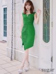 画像7: Lサイズあり【DEA.by ROBE de FLEURS/ディアバイローブドフルール】ケミカルレース/ アシンメトリー/ ミディアム丈/ 膝丈/ タイト/ ミニドレス/ ミディアムドレス/ キャバドレス[OF2] (7)
