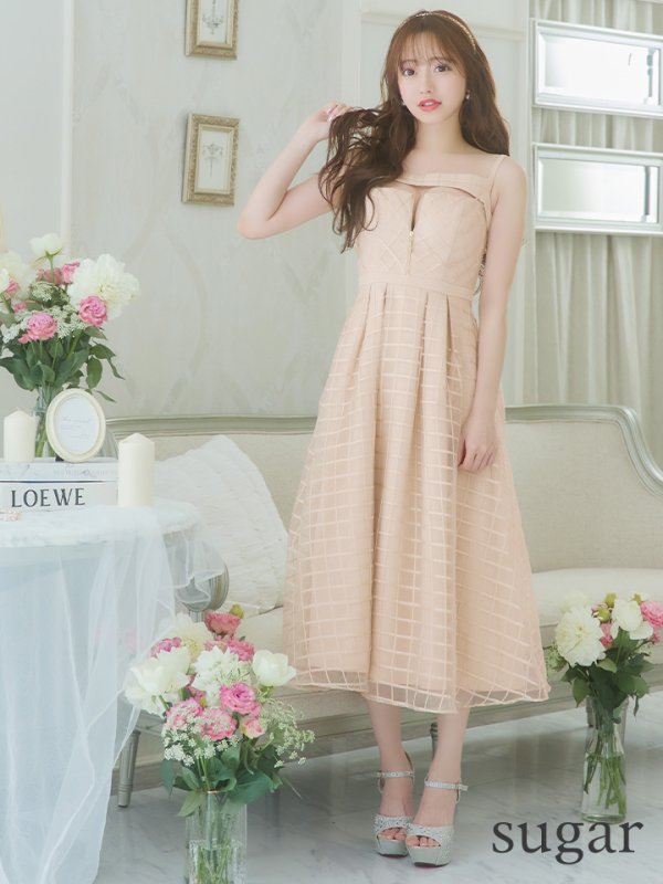 アイボリー モデル:羽澄まり 身長:158cm 着用サイズ:Sサイズ