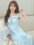 ブルー モデル：羽澄まり　身長：158cm　着用サイズ：Sサイズ