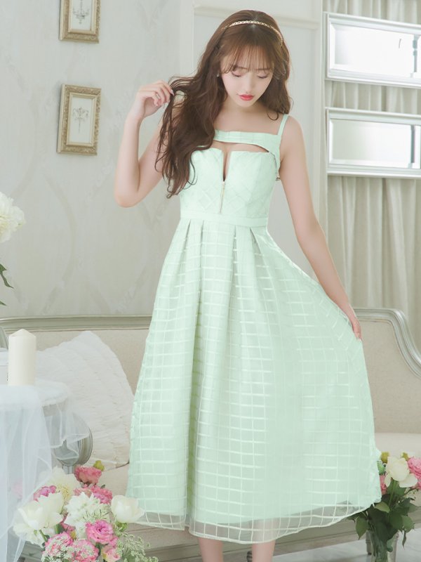 ミント モデル:羽澄まり 身長:158cm 着用サイズ:Sサイズ