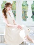 画像6: Lサイズあり【DEA. by ROBE de FLEURS/ディアバイローブドフルール】襟付き/ ノースリーブ/ ボリュームフレア/ ミディアムドレス/ キャバドレス[OF2] (6)