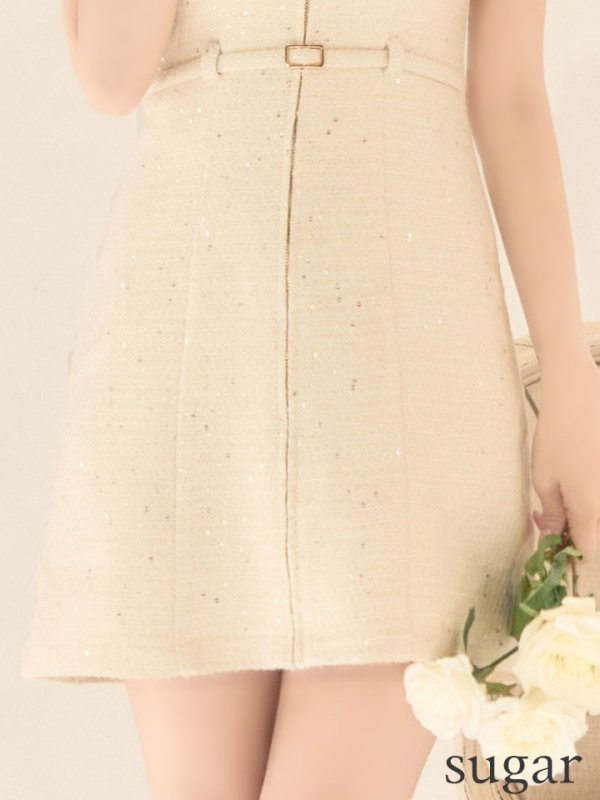 アイボリー モデル：ゆめ　身長：160cm　着用サイズ：Sサイズ