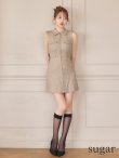ベージュ　モデル：ゆめ　身長：160cm　着用サイズ：Sサイズ