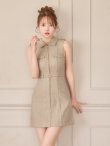 ベージュ　モデル：ゆめ　身長：160cm　着用サイズ：Sサイズ