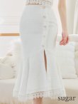 画像11: 再入荷！【DEA.by ROBE de FLEURS/ディアバイローブドフルール】スプリングツイード/ ノースリーブ/ セットアップ/ レース/ ミモレ丈/ Aライン/ ミディアムドレス/ キャバドレス[OF2] (11)
