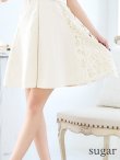 画像11: Lサイズあり【DEA.by ROBE de FLEURS/ディアバイローブドフルール】サイドレース/ ノースリーブ/ フロントジップ/ フレア/ ミニドレス/ キャバドレス[OF2] (11)