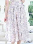 画像16: Lサイズあり【DEA. by ROBE de FLEURS/ディアバイローブドフルール】ジャガード/ バストジッパー/ フレア/ ロング/ ミディアムドレス/ キャバドレス[OF2] (16)