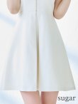 画像11: Lサイズあり【DEA.by ROBE de FLEURS/ディアバイローブドフルール】センタージップ/ シンプル/ ノースリーブ/ レディ/ フレア/ ミニドレス/ キャバドレス[OF2] (11)