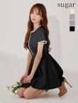 ブラックxホワイト モデル：あすか　身長：170cm　着用サイズ：Sサイズ