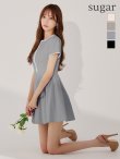 グレーxホワイト モデル：あすか　身長：170cm　着用サイズ：Sサイズ