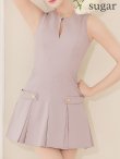 グレージュ モデル：明日花キララ　身長：162cm　着用サイズ：Sサイズ