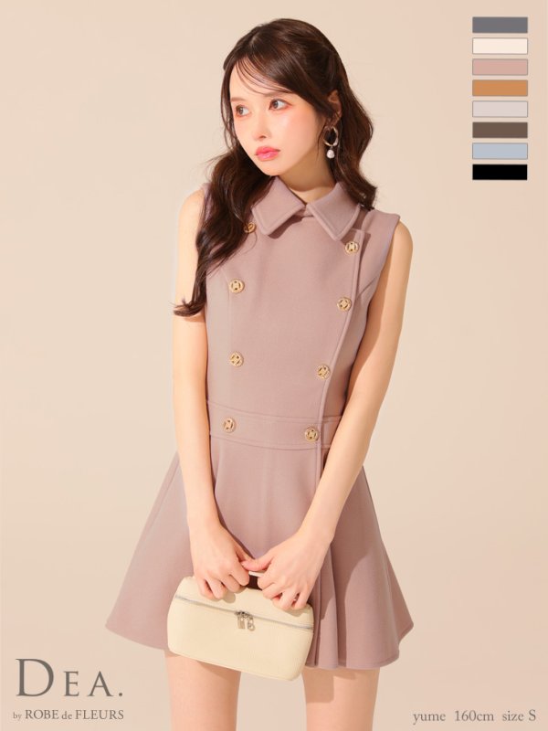 ピンク モデル:ゆめ 身長:160cm 着用サイズ:Sサイズ