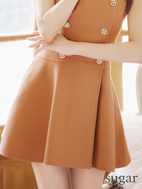 キャメル モデル:明日花キララ 身長:162cm 着用サイズ:Sサイズ