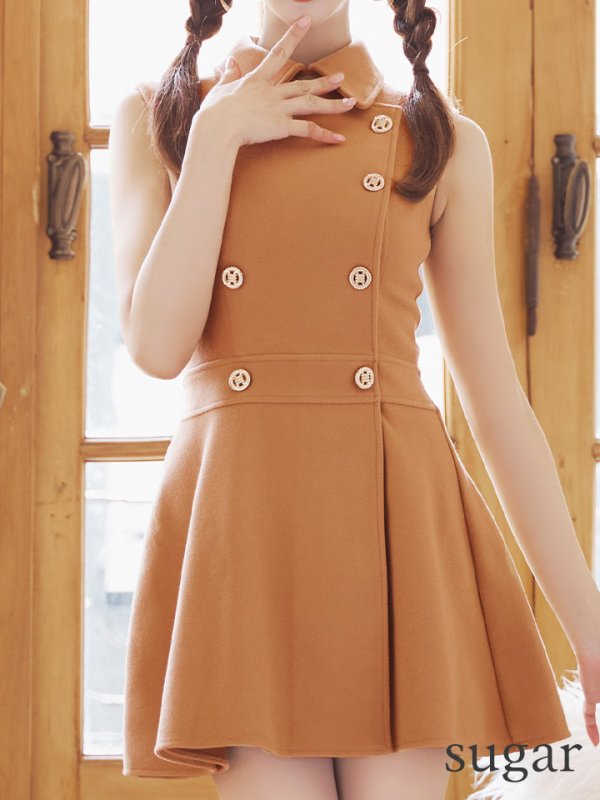 キャメル モデル:明日花キララ 身長:162cm 着用サイズ:Sサイズ