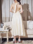 画像14: XS-Lサイズあり【DEA./ディア】2way/ バストカット/ サテンリボン/ フレア/ ワンピース/ ミモレ丈/ ミディアムドレス/ キャバドレス long[OF2]【一部予約商品/7月上旬発送予定】 (14)