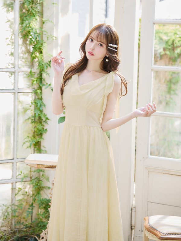 アイボリー モデル:ゆめ 身長:160cm 着用サイズ:Sサイズ