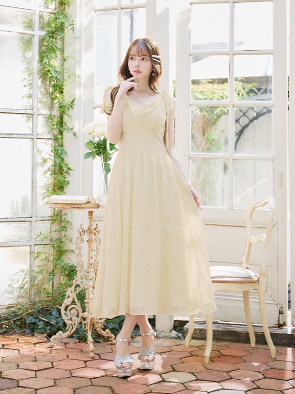 アイボリー モデル:ゆめ 身長:160cm 着用サイズ:Sサイズ