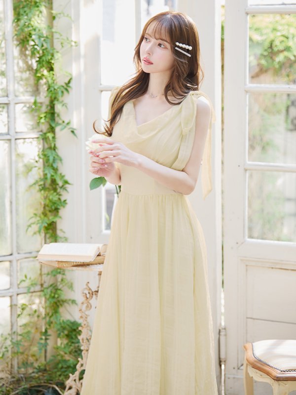 アイボリー モデル:ゆめ 身長:160cm 着用サイズ:Sサイズ