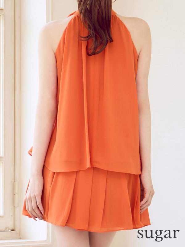 オレンジ モデル：けい　身長165cm　着用サイズ：Sサイズ