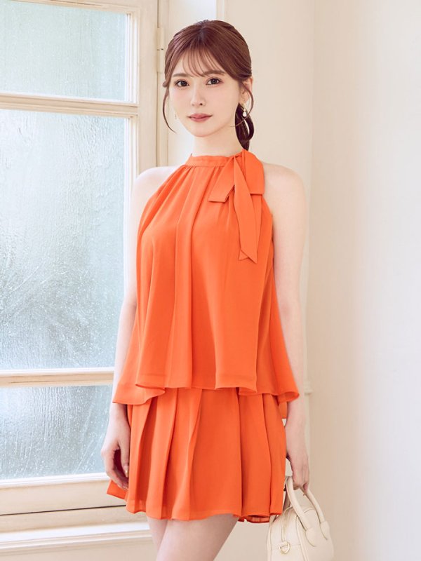 オレンジ モデル：けい　身長165cm　着用サイズ：Sサイズ